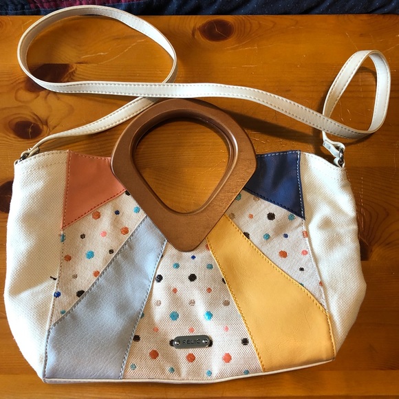 Relic Handbags - Relic Wood Handle Purse